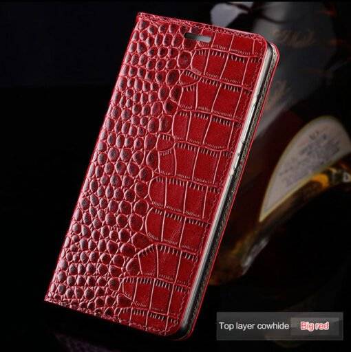 Genuine Cowhide Leather Flip Case For iPhone 16 Pro Max Card Slot Holder Cover - Image 7