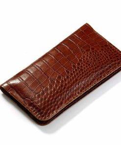 Genuine Leather Carrier Phone Wallet