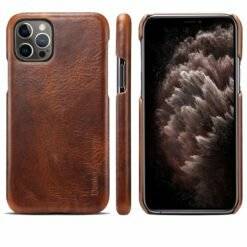 Retro Oil Wax Leather Case for iPhone 11 12 Pro Max XS 8 Plus