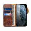 Genuine Leather Wallet Flip Case for iPhone 11 12 Pro Max XS 7 8 Plus