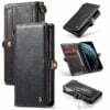 Retro Magnetic Detachable Leather iPhone Case