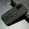 3D Crocodile Pattern Genuine Leather Samsung Case