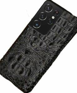 Real Crocodile Leather Samsung Galaxy Case Skull Hornback Skin
