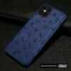 Blue Ostrich iPhone Case