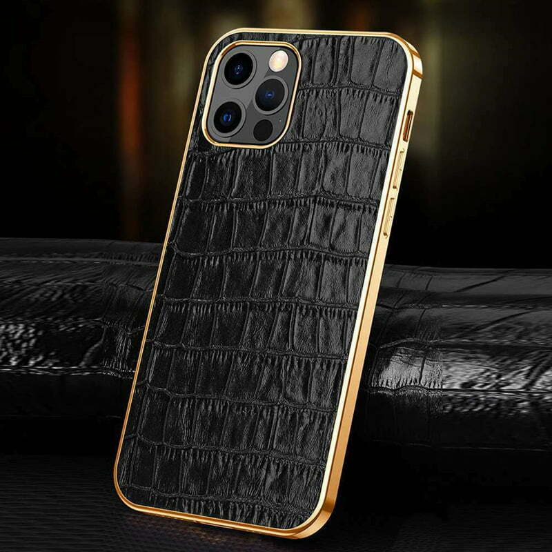 Leather Ultra Protect iPhone 11 Pro Case (Croc)