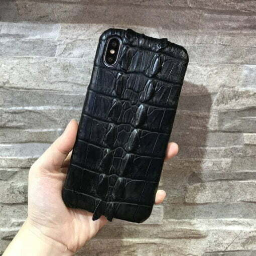 Real Crocodile Leather iPhone Case – Tail Skin