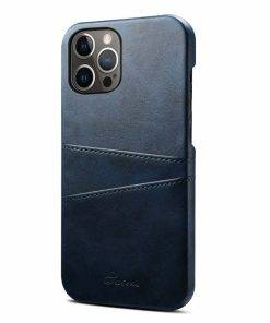 Leather Card Holder iPhone 12 Case