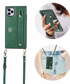Crossbody Leather iPhone 12 Pro Max Case