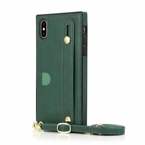 Crossbody Leather iPhone 12 Pro Max Case - Image 4