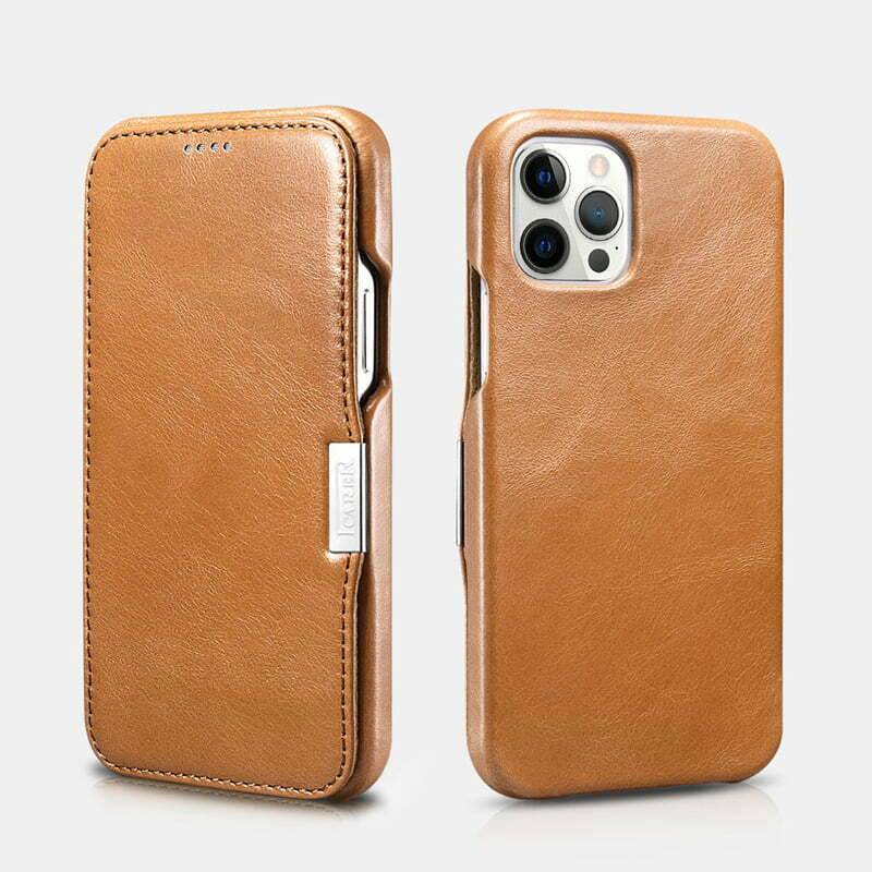 ICARER Phone Case Vintage Real Leather for iPhone - Everweek