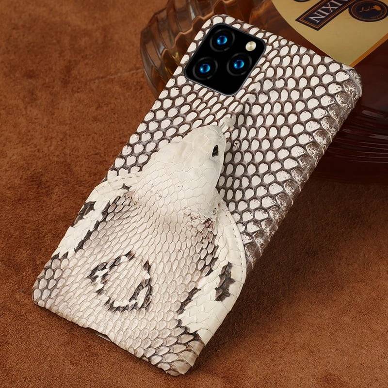 Classic Case for iPhone 15 Pro Max in Genuine Python