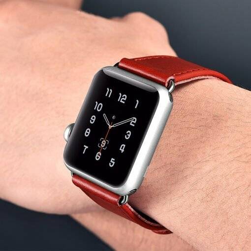 ICARER Apple Watch Leather Band Strap