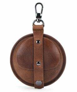 Genuine Leather Apple Airpods Pro 3 Box Bluetooth Wireless Earphone Case