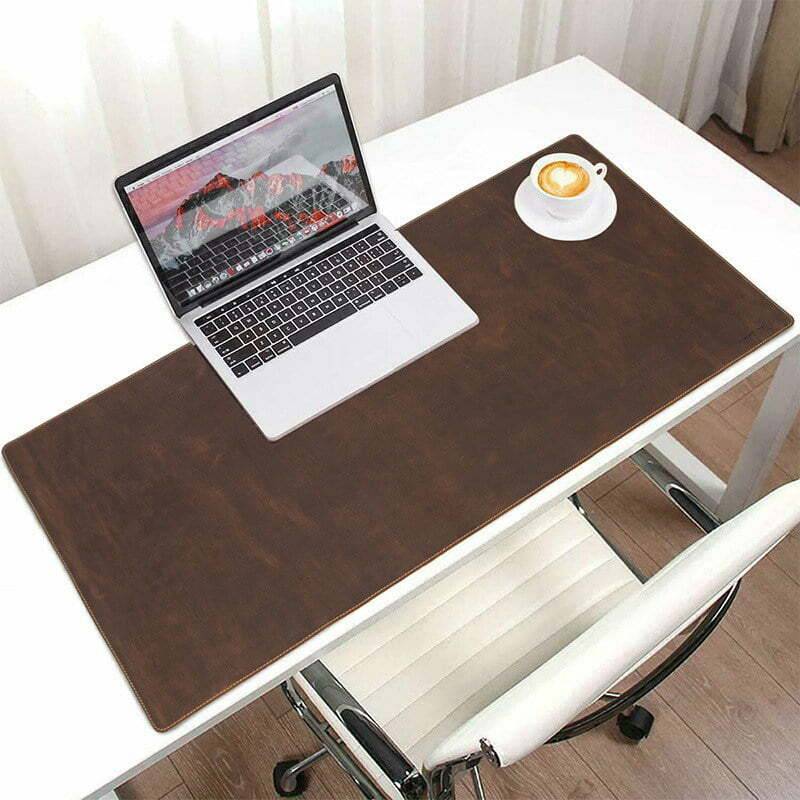 Leather Table Mat - Leather Office Desk Pad