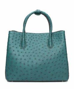 Women's Ostrich Handbag Shoulder Bag Tote Purse