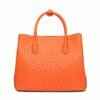 Women’s Ostrich Handbag Shoulder Bag Tote Purse Orange