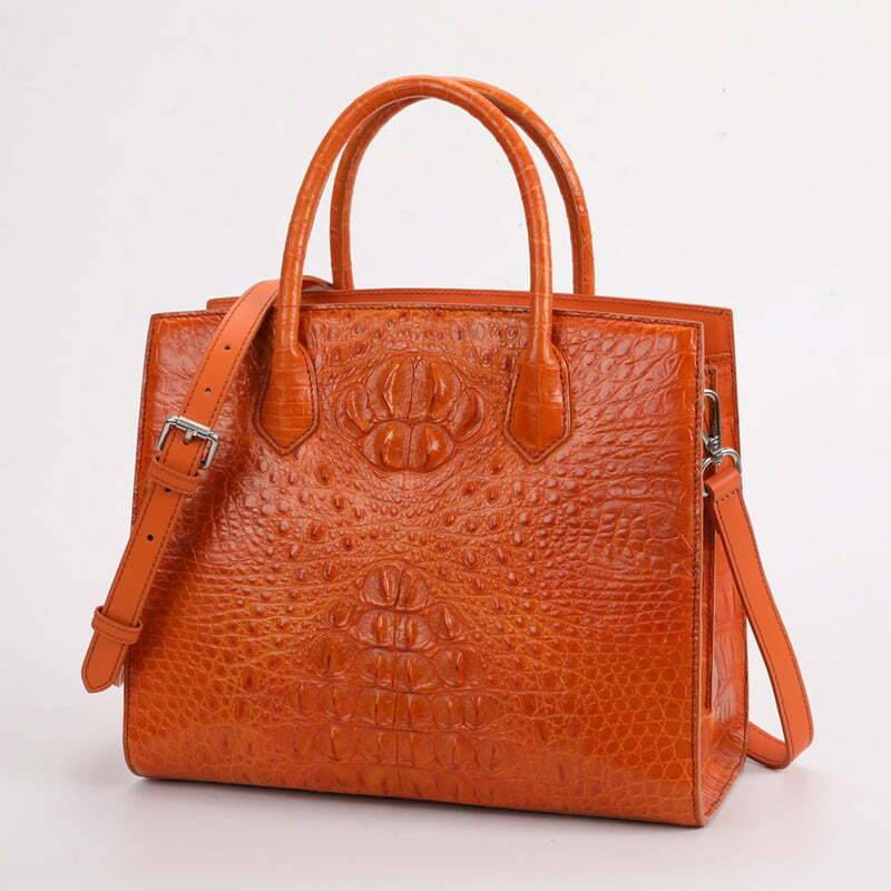 genuine crocodile skin, Bags