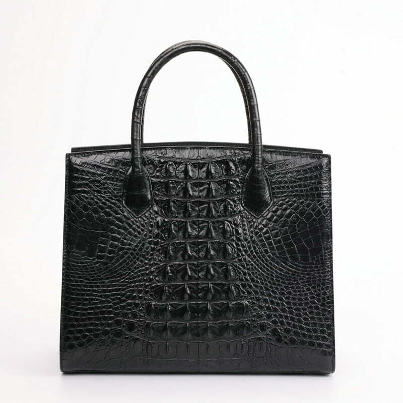 Genuine Crocodile Skin Leather Women's Handbag Alligator Satchel Bag -  Everweek