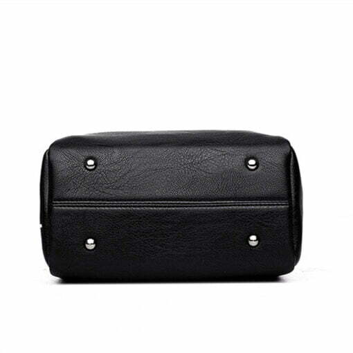 Leather Shoulder Strap Crossbody Shoulder Bag - Image 8