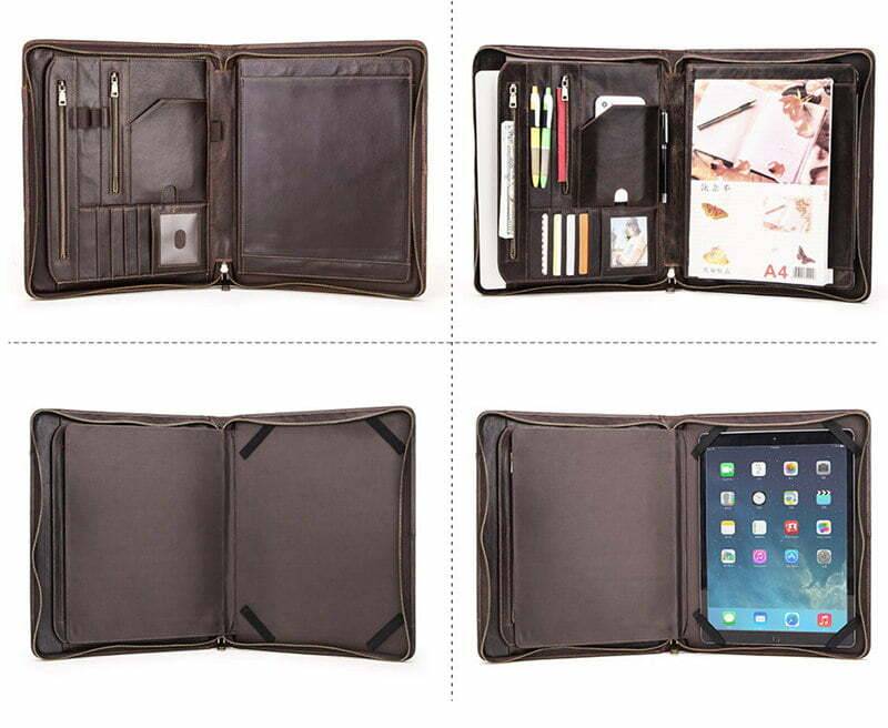 Genuine Leather Portfolio Case for iPad Pro 12.9 - Everweek