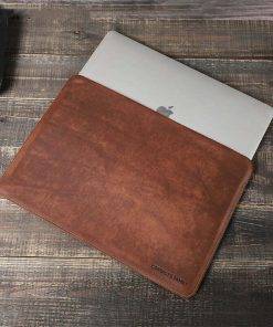 Genuine Leather Sleeve Case for MacBook Pro 13.3