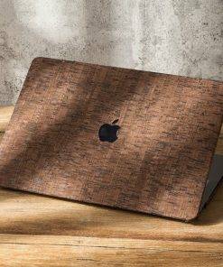 Wood Pattern Laptop Leather Case for MacBook Air 13.3