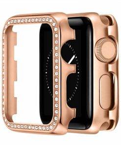 iWatch Case SE 2 3 4 5 6 38/40/42/44 mm Alloy Zircon Cover