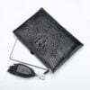 Real Crocodile Skin Mens Clutch Bag Alligator Pouch