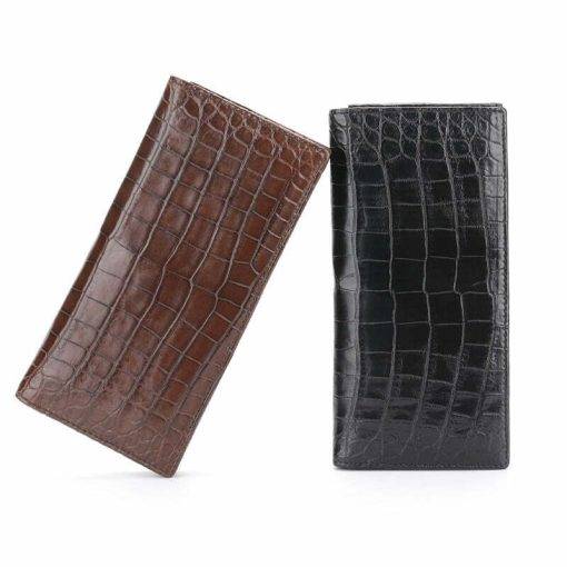 Real Alligator Purse Long Billfold - Image 2