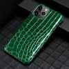 Genuine Luxury Crocodile Leather iPhone Case