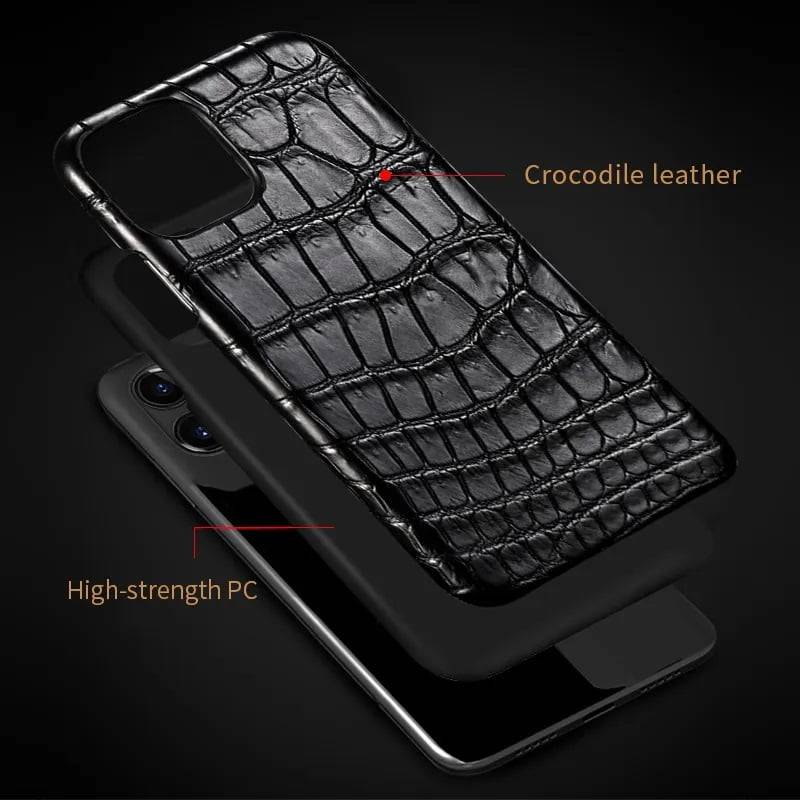 Classic Case for iPhone 15 Pro in Genuine Alligator