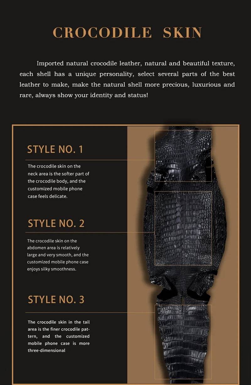 Features of high-quality crocodile leather makes it an expensive item