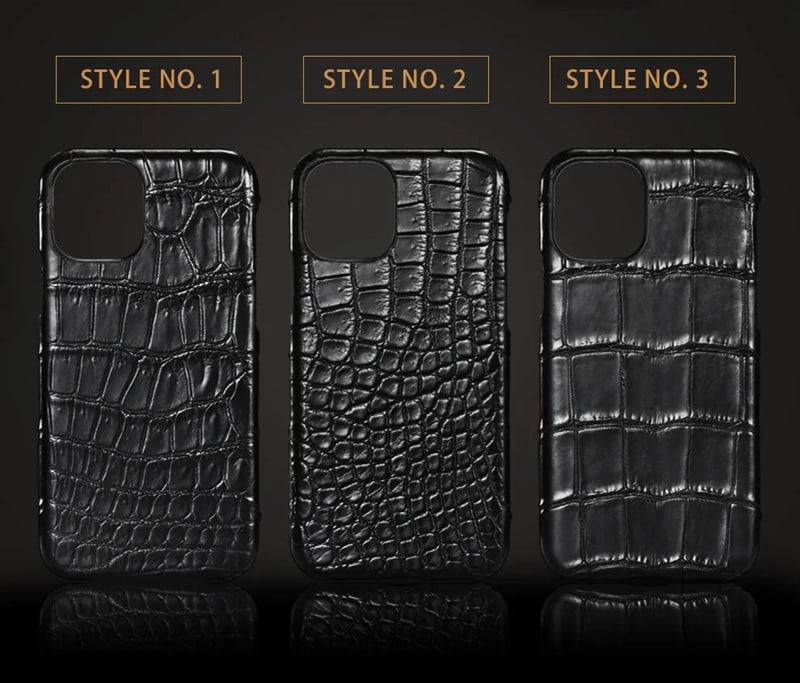 Crocodile iPhone Case  Crocodile Leather iPhone 15 Cases – Labodet