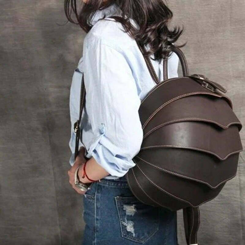 The Beetle  Unisex Leather Backpack – The Real Leather Company