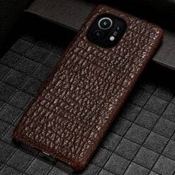 Natural Real Shark Skin Leather Case