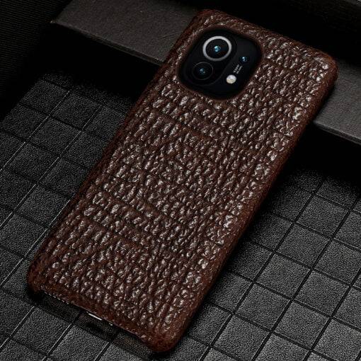 Natural Real Shark Skin Leather Case