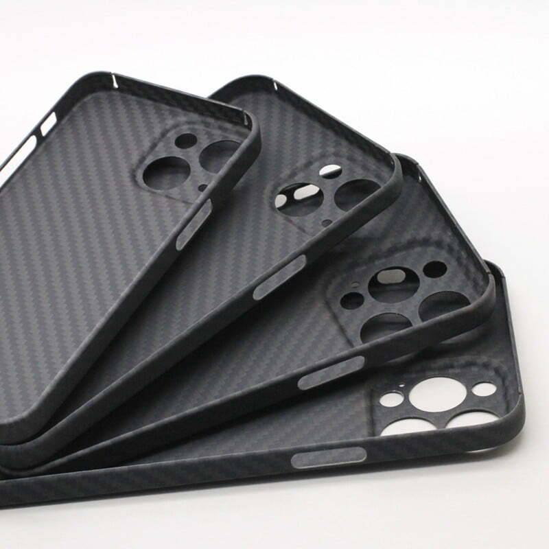 Original Ultra Thin Aramid Carbon Fiber Case Cover For iPhone 15