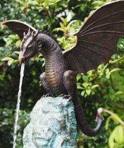 Water Fountain Dragon Statue