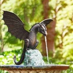 Water Fountain Dragon Statue