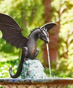 Water Fountain Dragon Statue