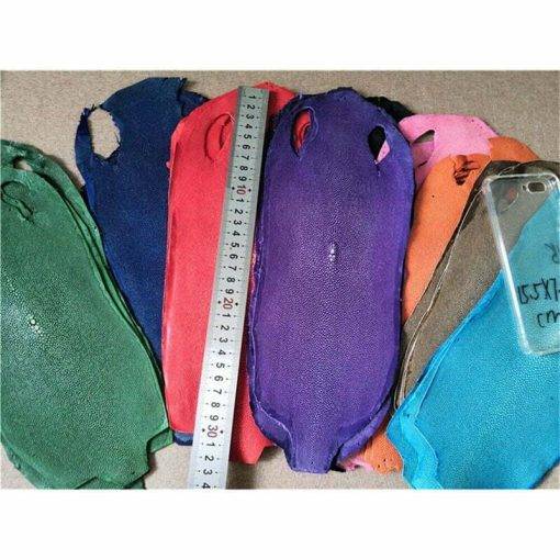 Genuine Stingray Skin Real Shagreen Leather Soft Hide Pelt - Image 3