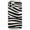 Zebra Pattern Leather iPhone Case