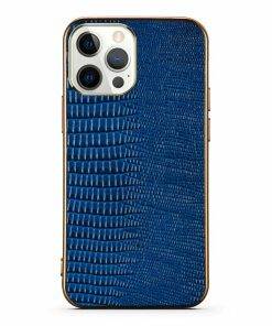 Lizard Embossed Leather Case