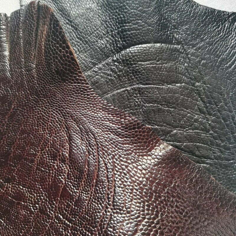 Ostrich Legs Leather Skin: Exotic Genuine Hides