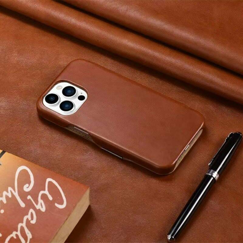 icarer Case Made of Real Cowhide Leather