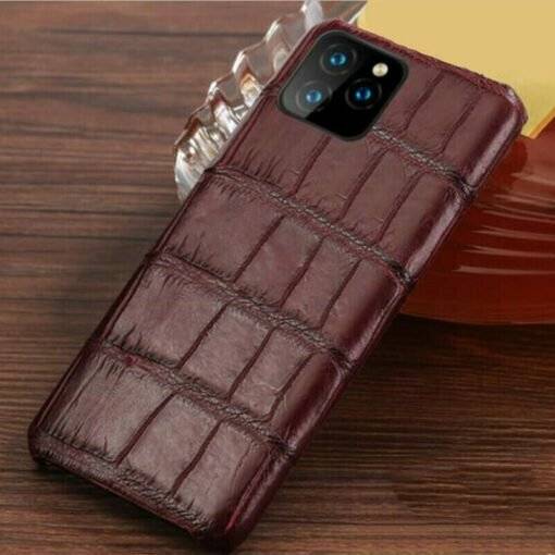 Croc Leather iPhone Case