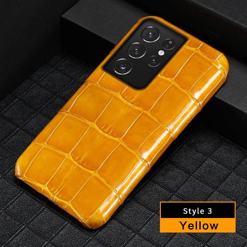 Leather Ultra Protect iPhone 11 Pro Case (Croc)