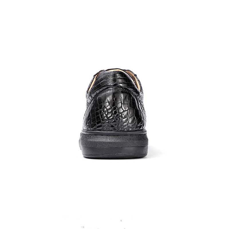 crocodile leather sneakers