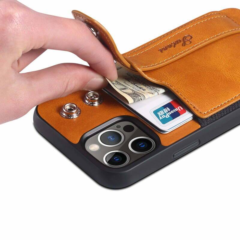 Wallet Case for iPhone 15 Pro Max with Card Holder Wrist Hand