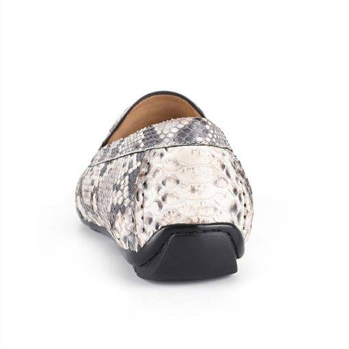 Men's Shoes Natural Snake-Skin Casual Loafer - Image 6